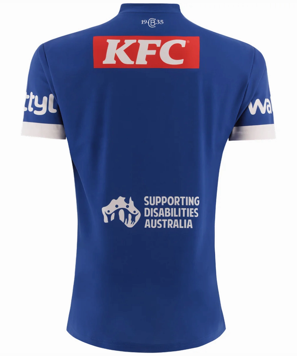 2025 Canterbury Bulldogs Away Jersey Flash Look
