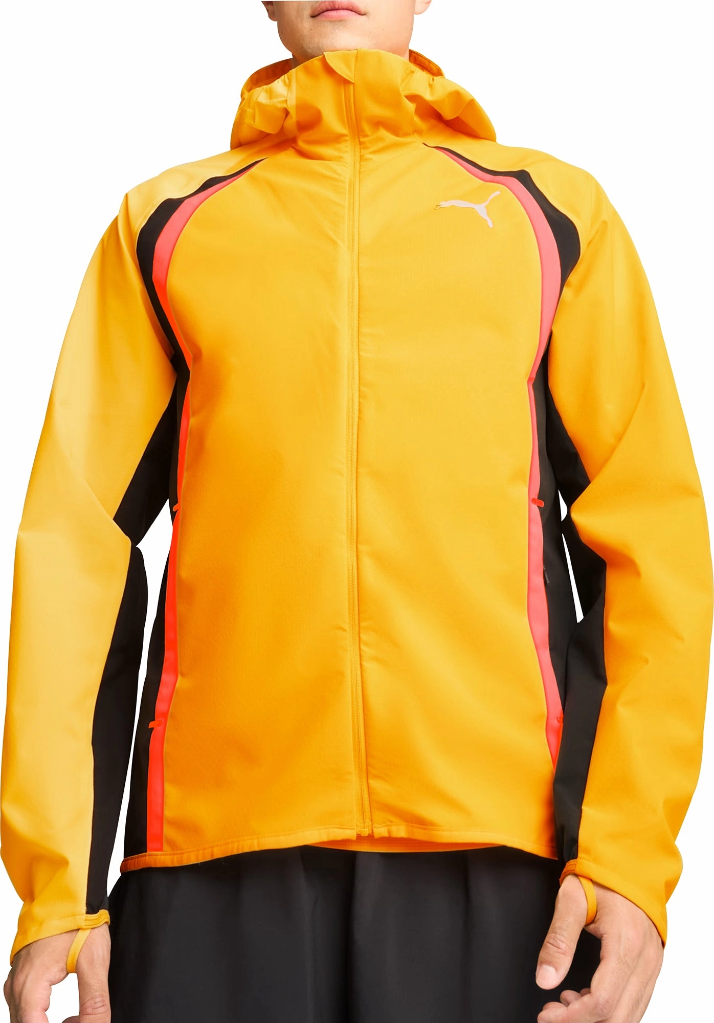 Puma Run Ultraweave Raincell Mens Running Jacket - Orange suitable for individual sports