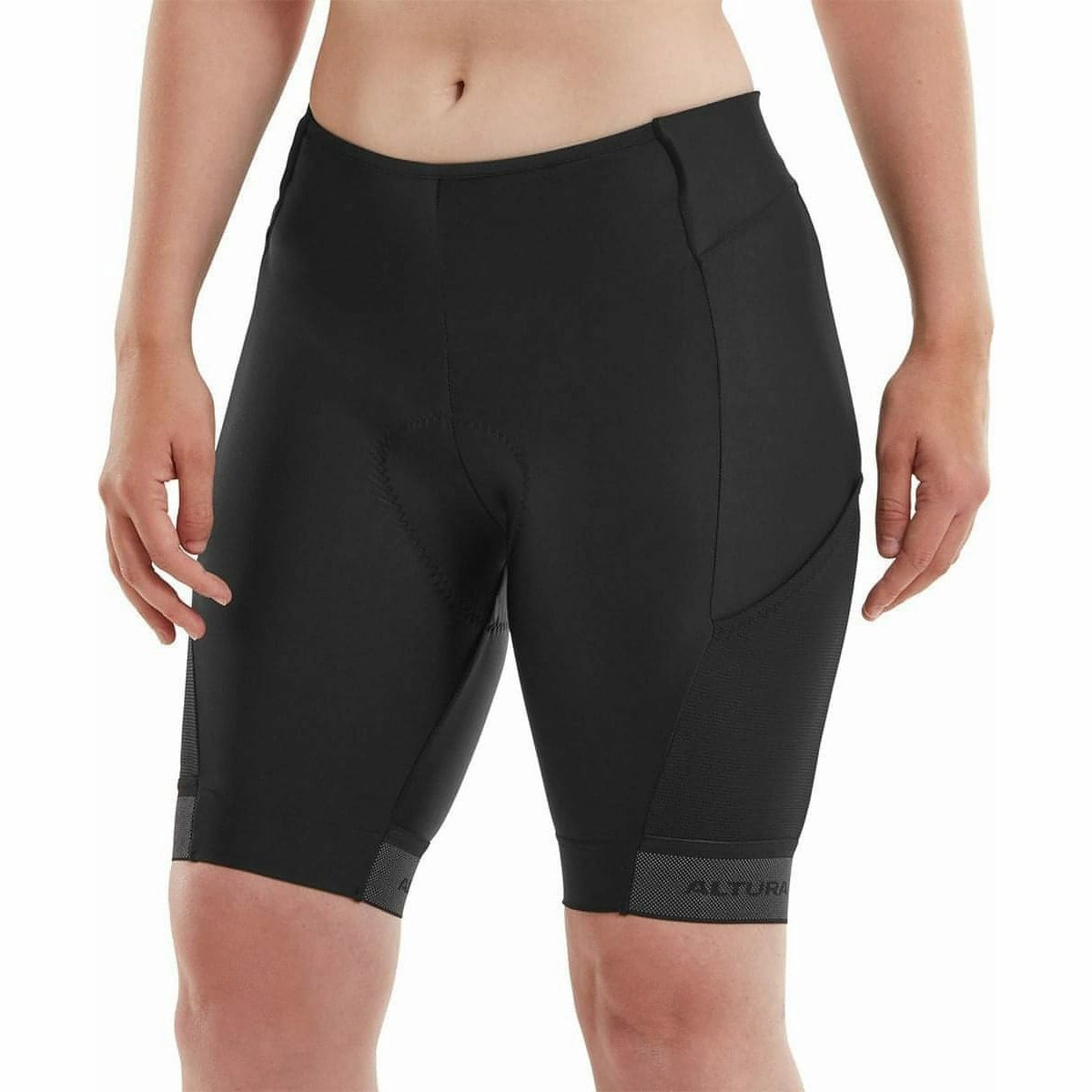 Sun Protection Hyperelastic Polymer Foam Altura Progel Plus Cargo Womens Cycling Shorts - Black