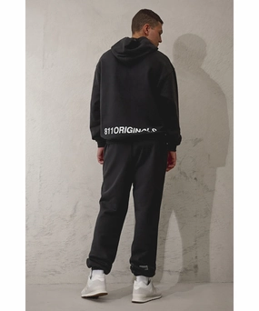 MoistureControl Fabric 811 Originals Unisex Empire Hoodie (Black Wash)
