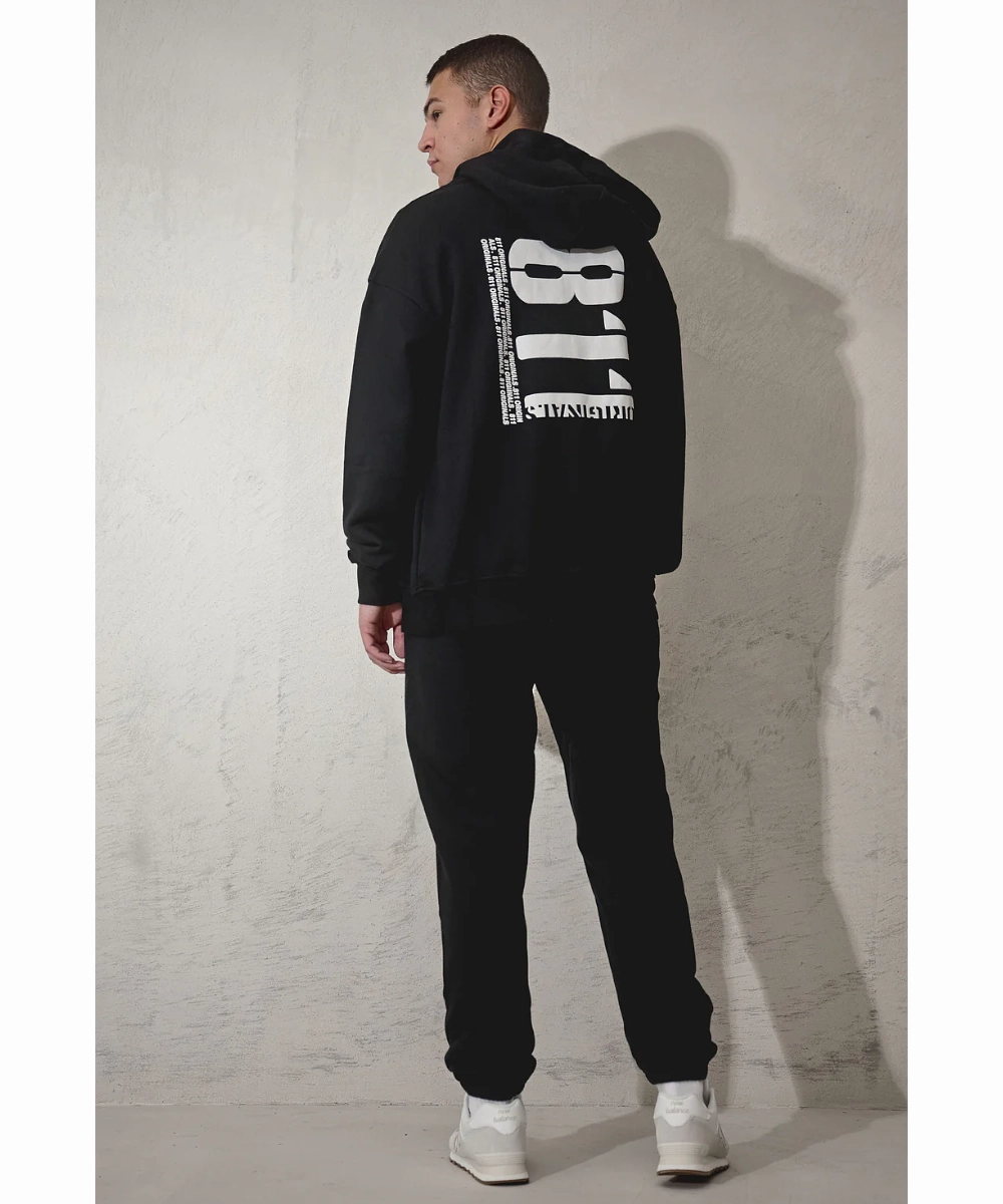 QuickDry Rich Tone 811 Originals Unisex King St Sweatpants (Black)
