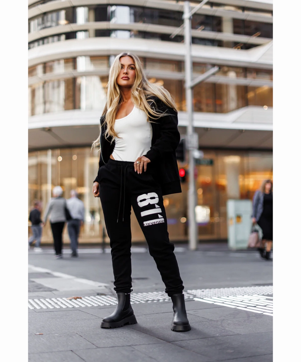 811 Originals Unisex King St Sweatpants (Black) NonBindingEdges