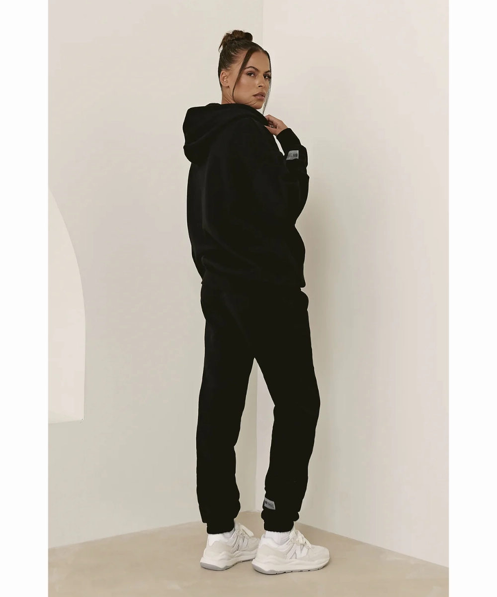 Stretchable Waistband 811 Originals Unisex Speed Hoodie (Black/Orange)