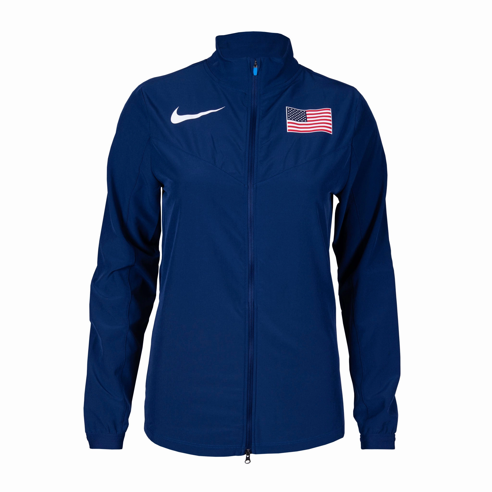 Nike Team USA Women's Woven Jacket Nylon Shell Construction