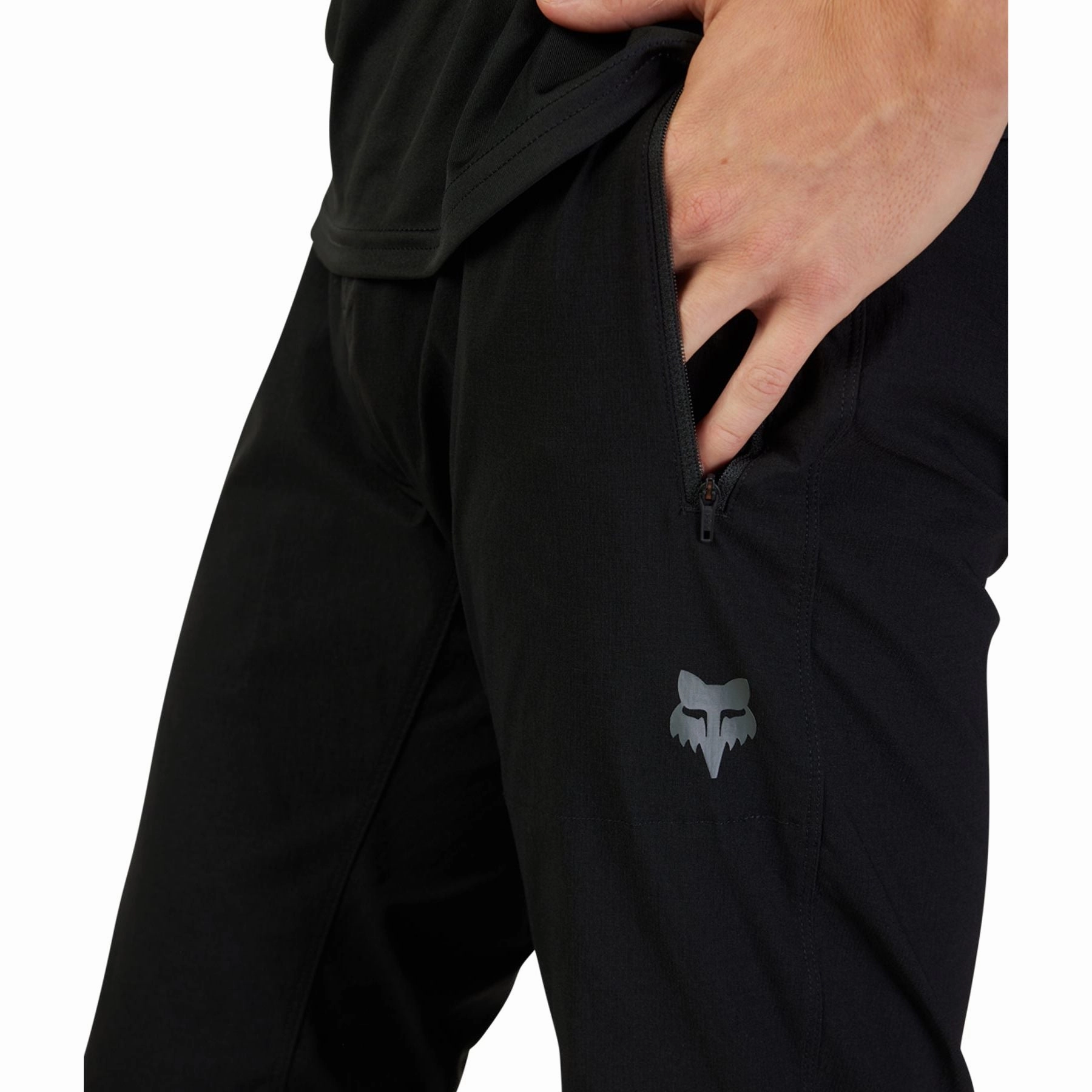 Fox Ranger Mens Cycling Trousers - Black All Day Comfort