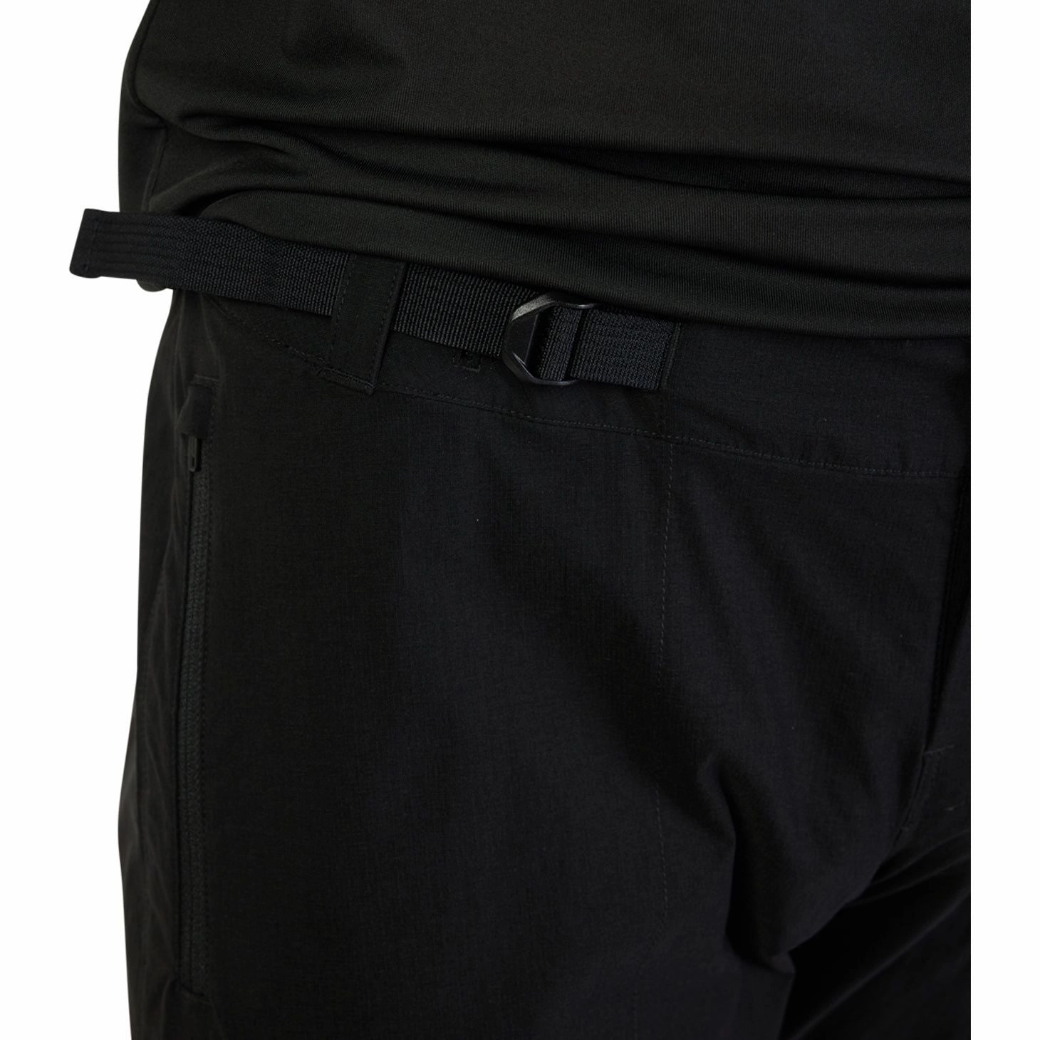 Fox Ranger Mens Cycling Trousers - Black Printed design Weekend Ready
