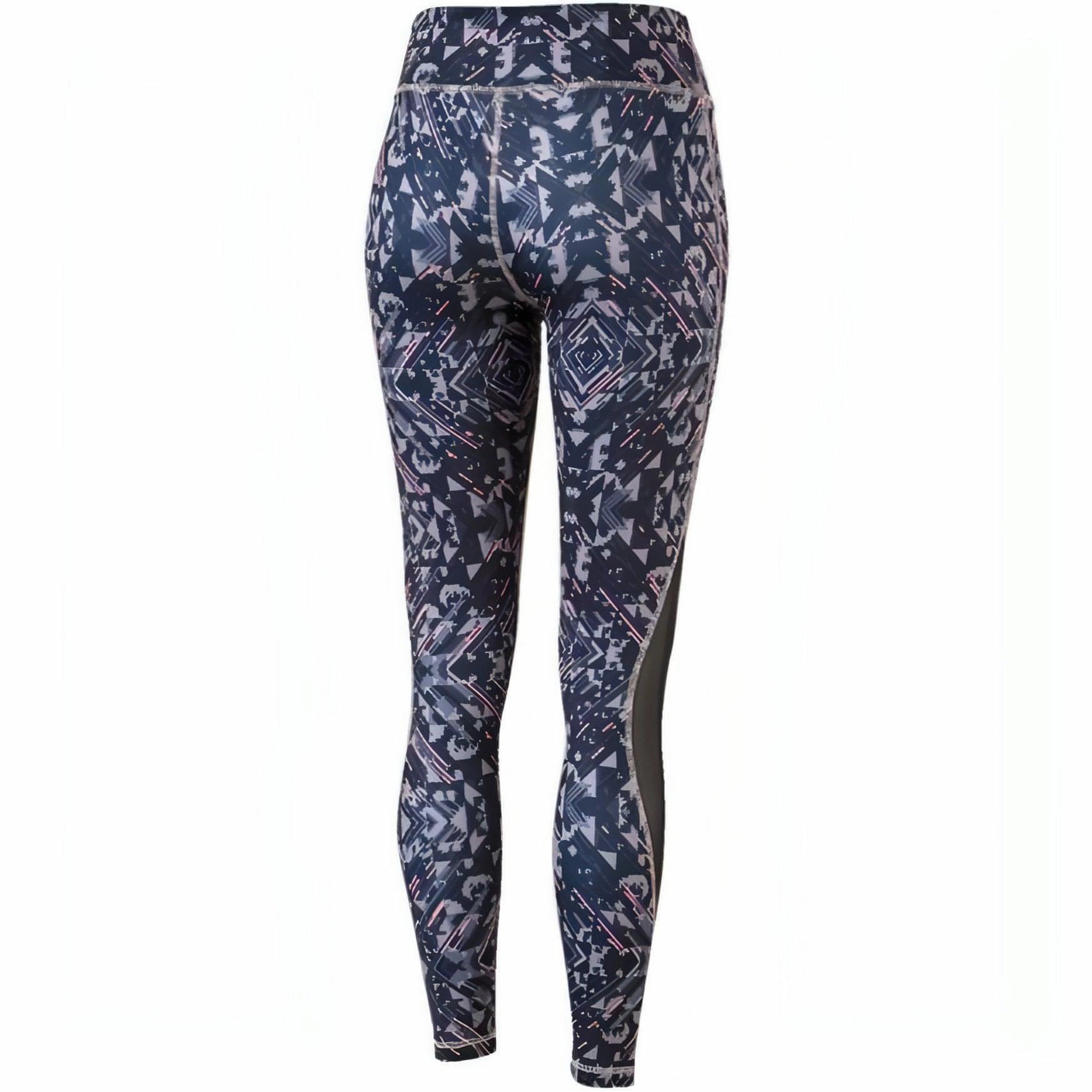 Downtown Cool ChafeFree Design Puma All Eyes On Me Womens Long Training Tights - Blue