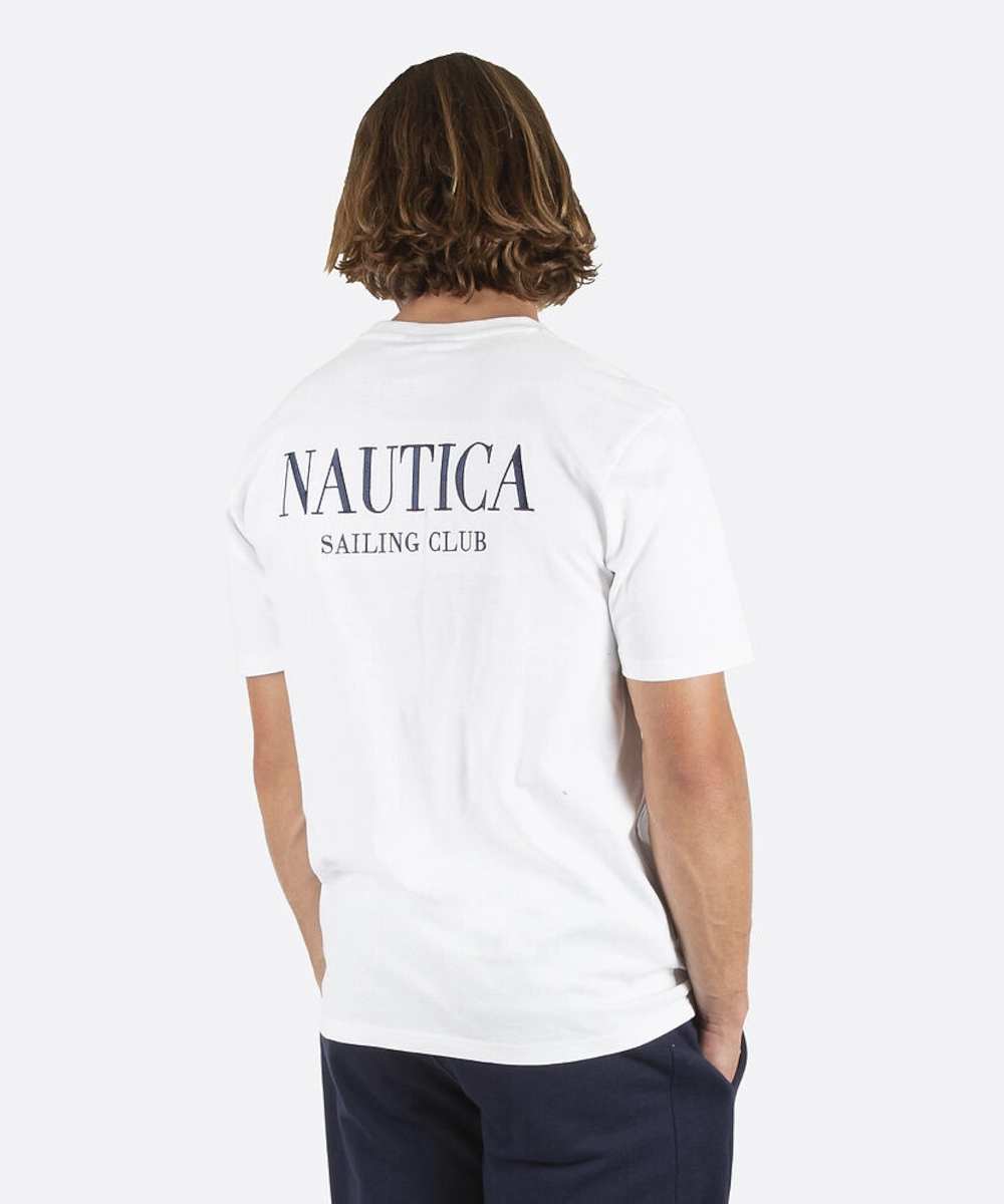 Nautica Beeston Tee (White) DoubleStitchedSeams Seamless transition
