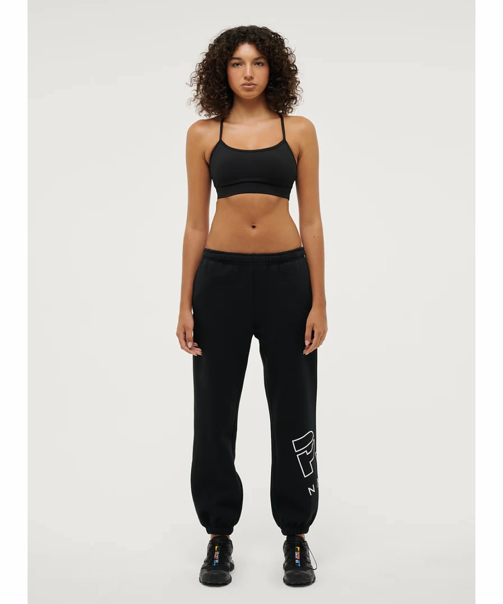 Adjustable drawstring Eco Wear P.E Nation The Original Trackpants (Black)