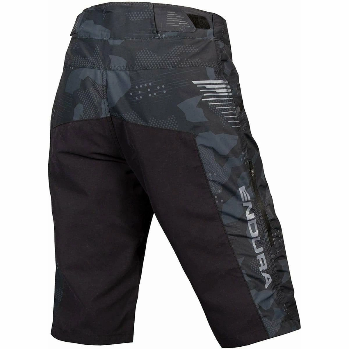 Pilates Endura SingleTrack II Womens Baggy Cycling Shorts - Black Camo