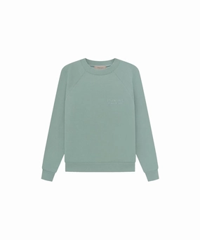 SkinFriendlyElastic MultiFunctional Pockets Fear Of God ESSENTIALS Crewneck (Sycamore)