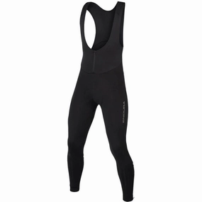 Endura Windchill Mens Cycling Bib Tights - Black Multi Panel Construction