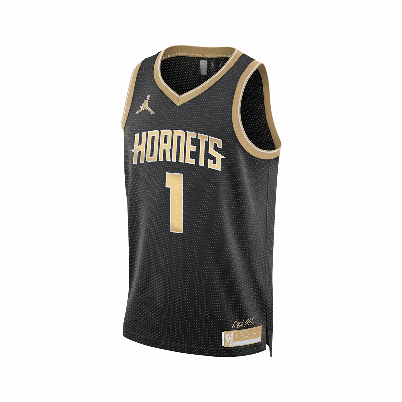 Nike NBA 2024 Select Series Swingman Jersey - LaMelo Ball Charlotte Hornets Sky Cool Breezy Fit