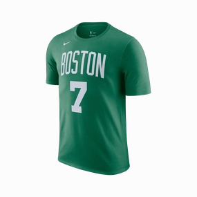 Nike NBA Jaylen Brown Boston Celtics Icon Edition Player Tee Anti Perspiration Lining City Fashion
