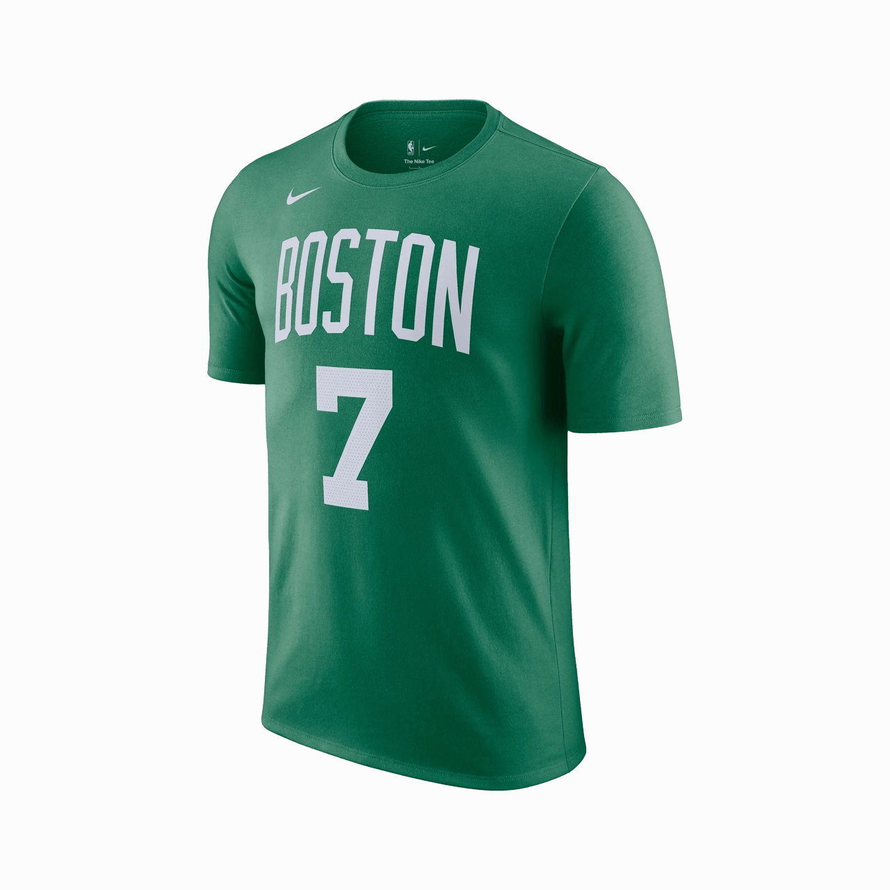 Nike NBA Jaylen Brown Boston Celtics Icon Edition Player Tee Anti Perspiration Lining City Fashion