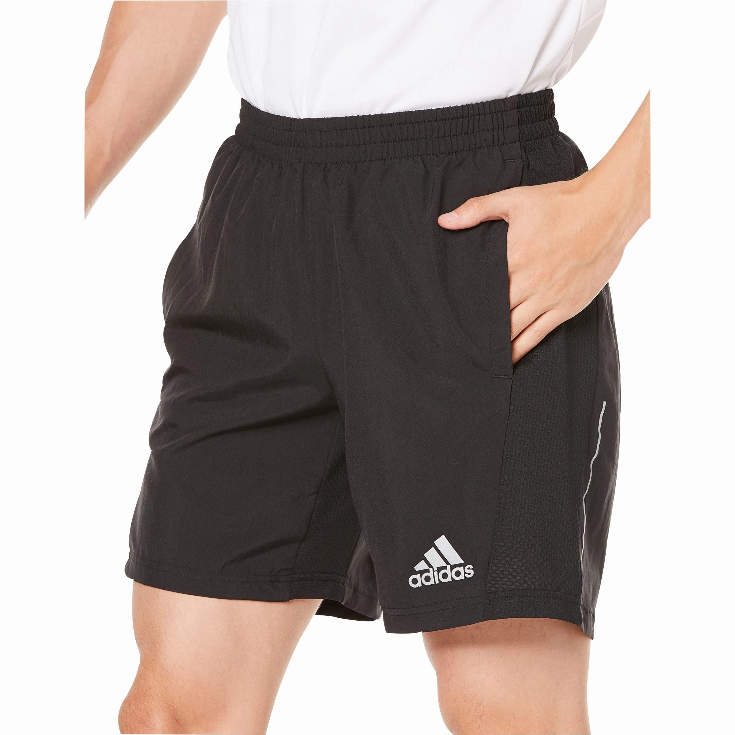 adidas Own The Run Cooler 9 Inch Mens Running Shorts - Black spring shorts