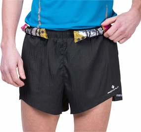 Ronhill Tech Race Mens Running Shorts - Black Airflow channels