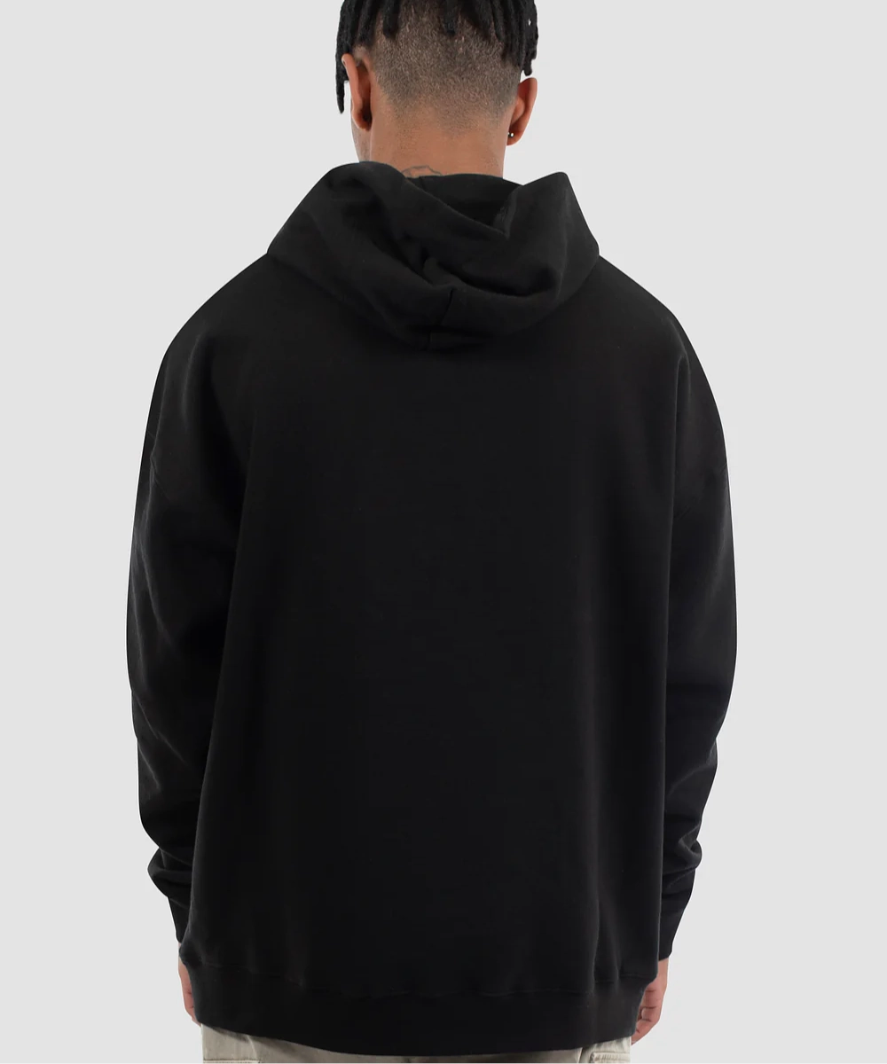 Trend Glow WNDRR Hoxton V2 Heavy Weight Hood Sweat (Black)