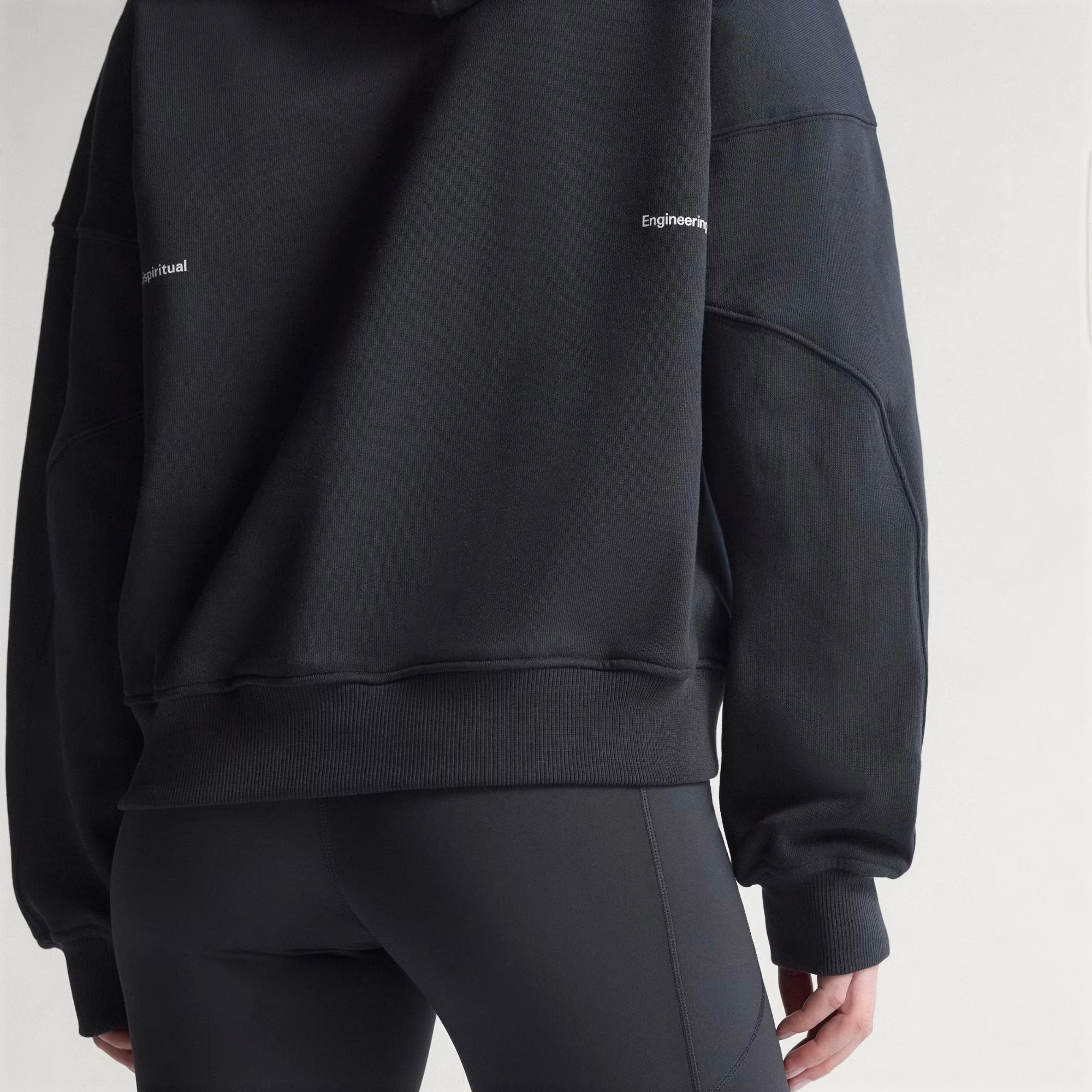 Adi365 H.Koumori Running Hoodie Black Soft Flow Fall Core