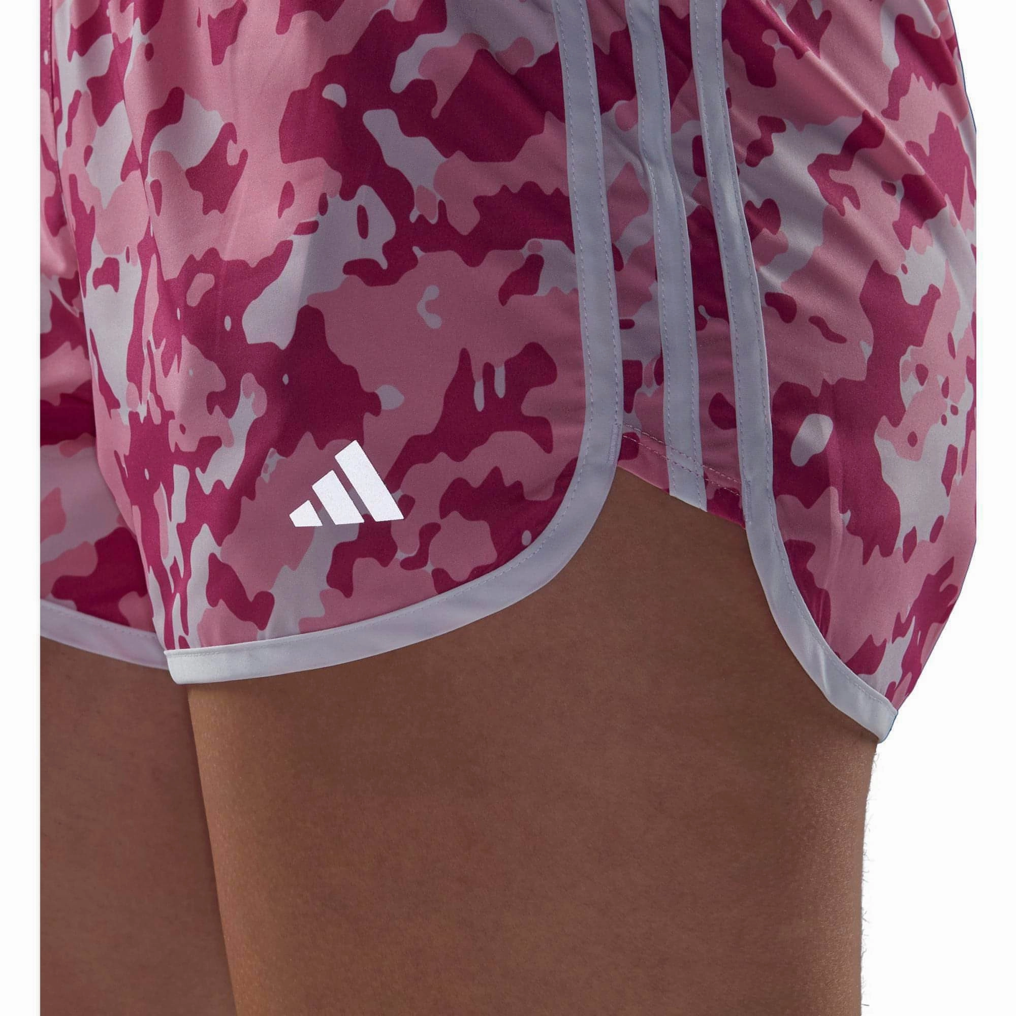 education industry adidas 3 Inch Marathon 20 Womens Running Shorts - Pink