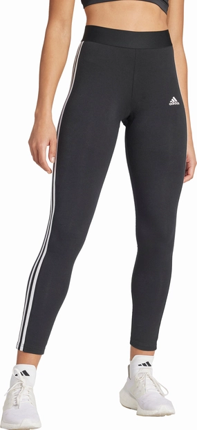 All weather LowProfile adidas 3 Stripes Womens Long Training Tights - Black
