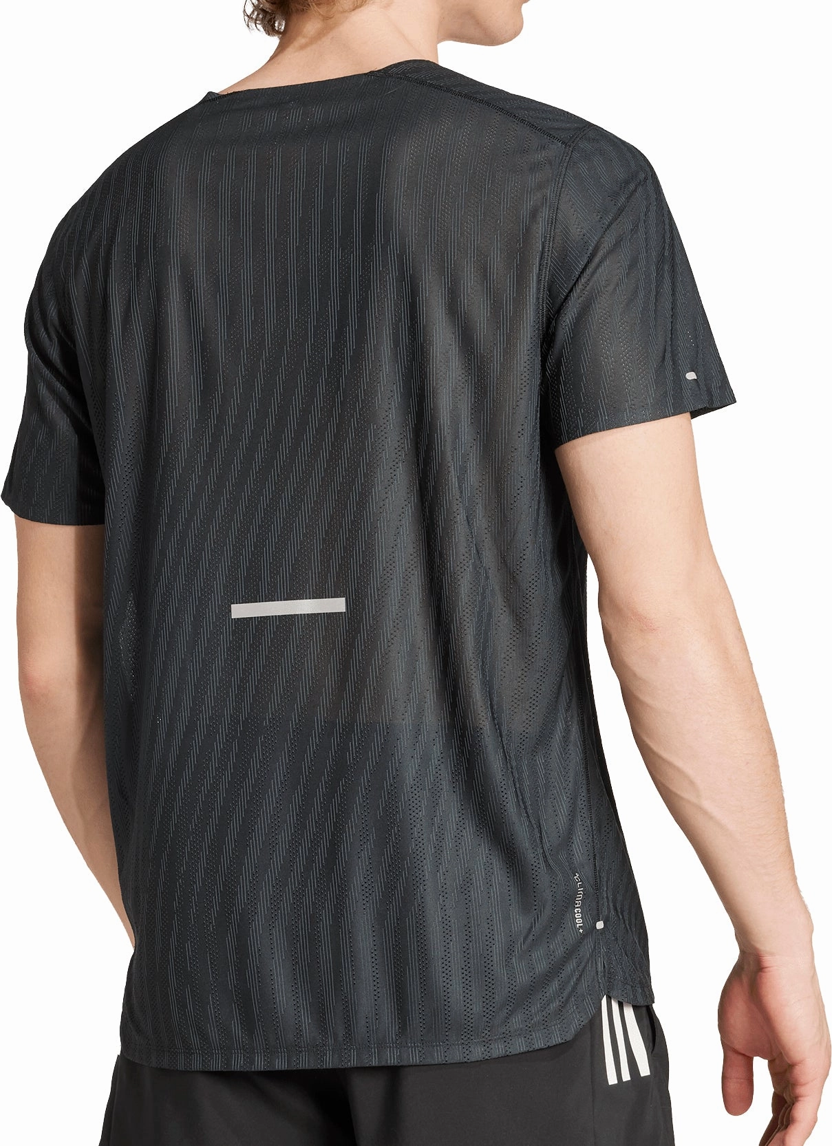 adidas ADI365 ClimaCool  Short Sleeve Mens Running Top - Black Comfortable clothing