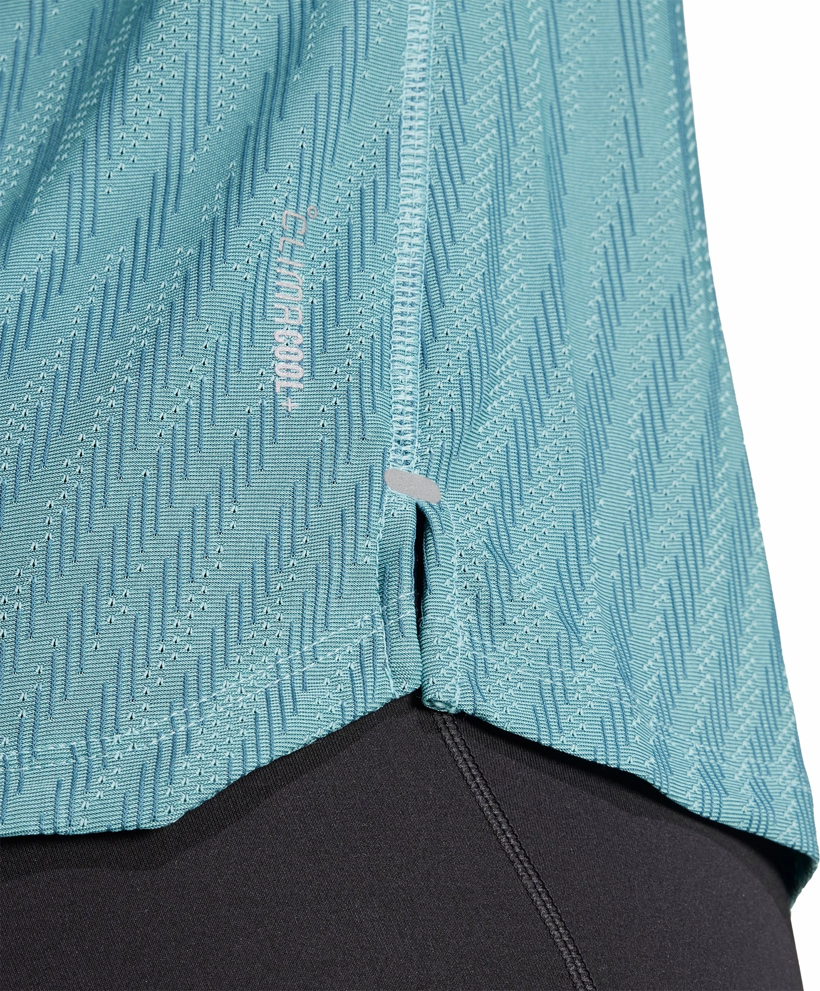 Relax Trend FadeResistant adidas ADI365 ClimaCool  Short Sleeve Womens Running Top - Green