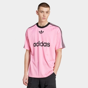 high - pressure environment adidas Adicolour Poly T-Shirt Bliss Pink / Black