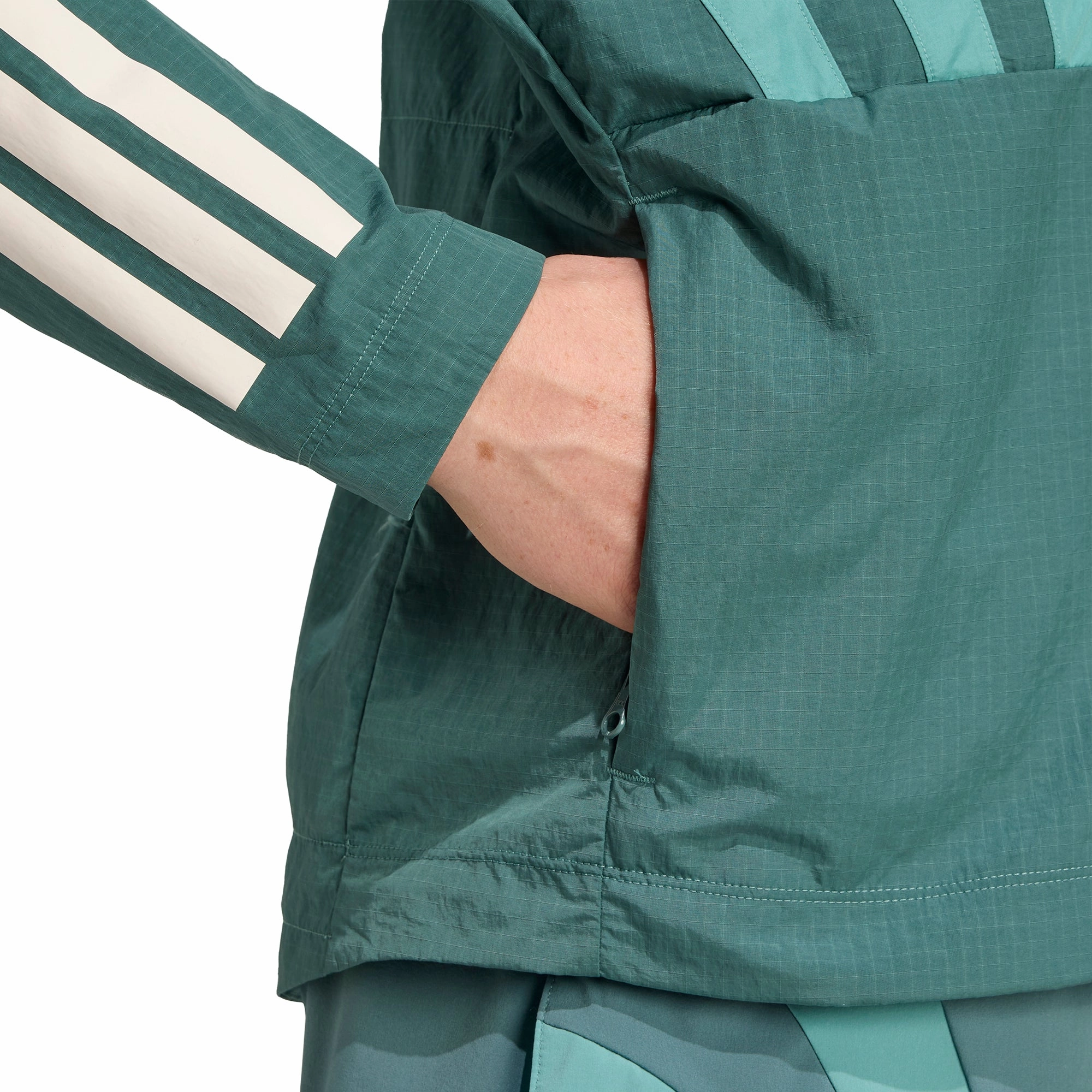 adidas Adizero Archive Womens Running Jacket - Green Connection