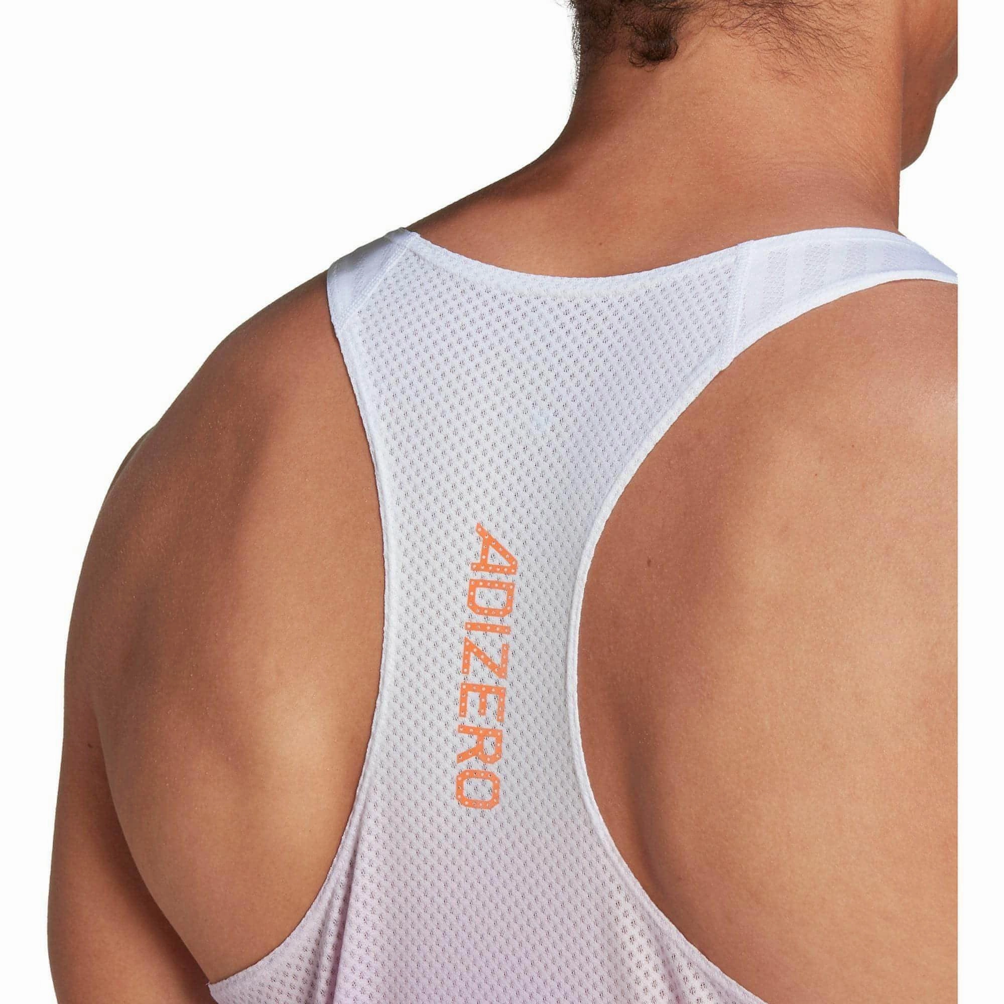 adidas Adizero Engineered Mens Running Vest - Purple Round