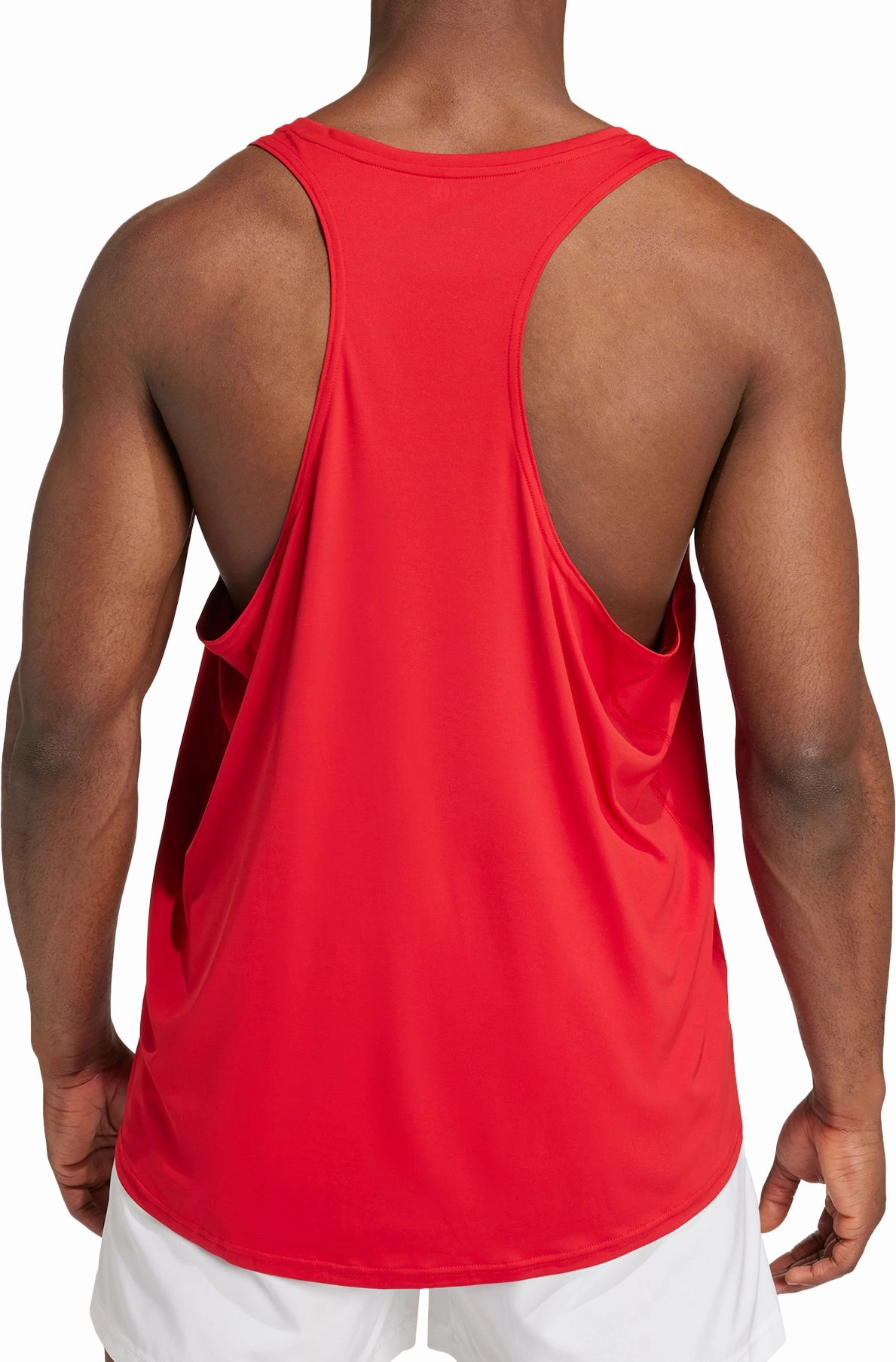 adidas Adizero Essentials Mens Running Vest - Red clarity