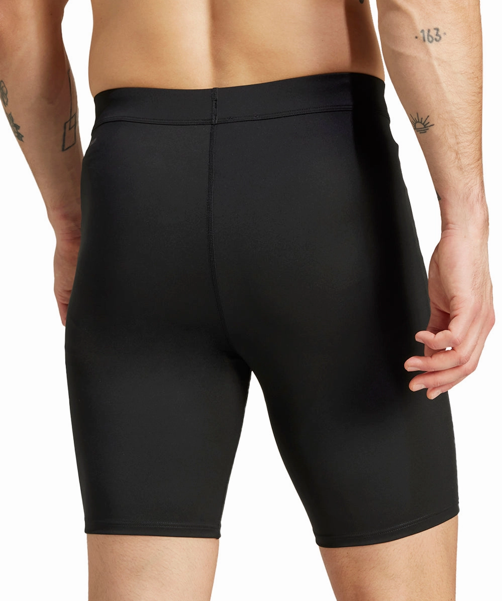 Non Binding Waistline adidas Adizero Essentials Mens Short Running Tights - Black