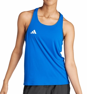Core adidas Adizero Essentials Womens Running Vest Tank Top - Blue