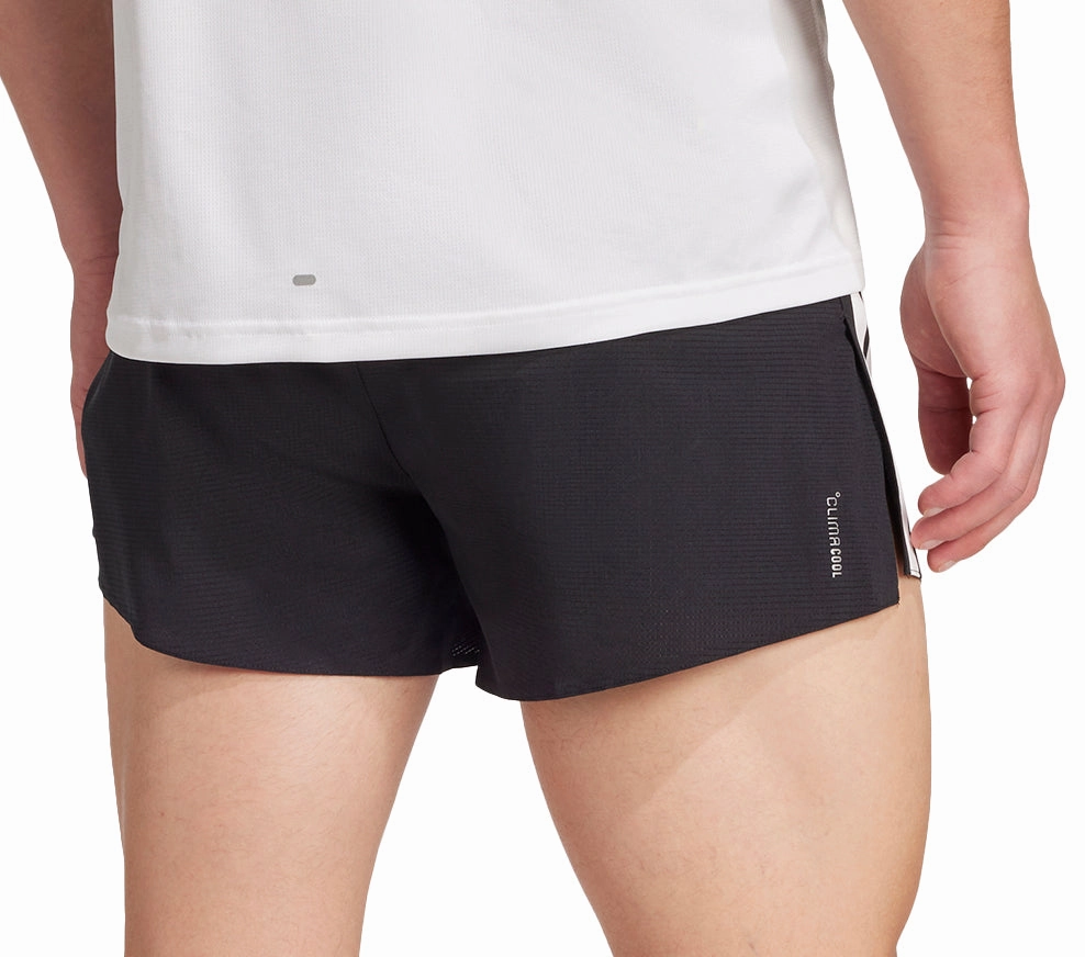 adidas Adizero Gel Pocket 3 Inch Mens Running Shorts - Black sophisticated appearance