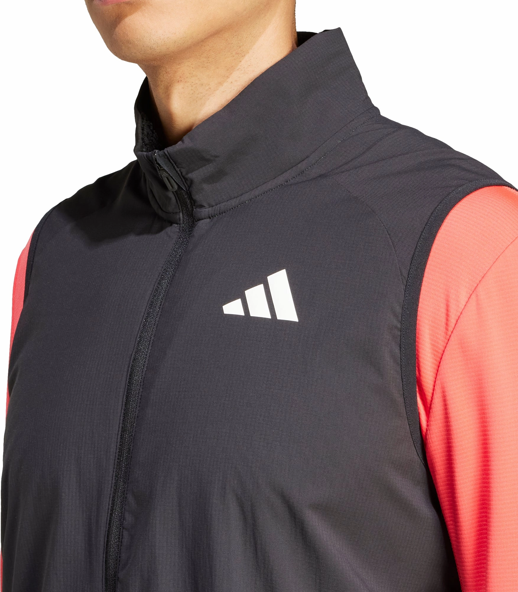 investment piece adidas Adizero Mens Running Gilet - Black