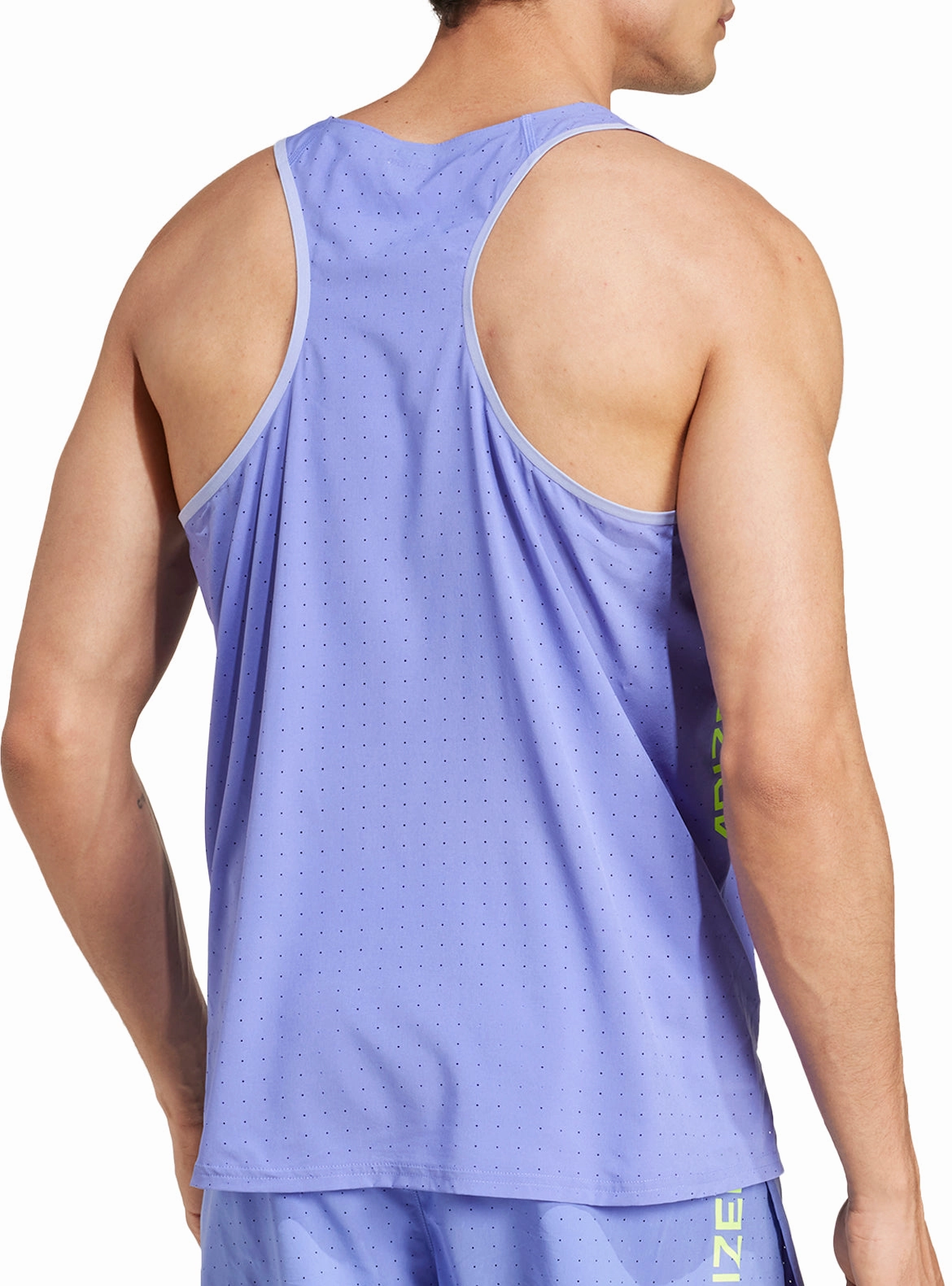 adidas Adizero Mens Running Vest - Blue Level notion