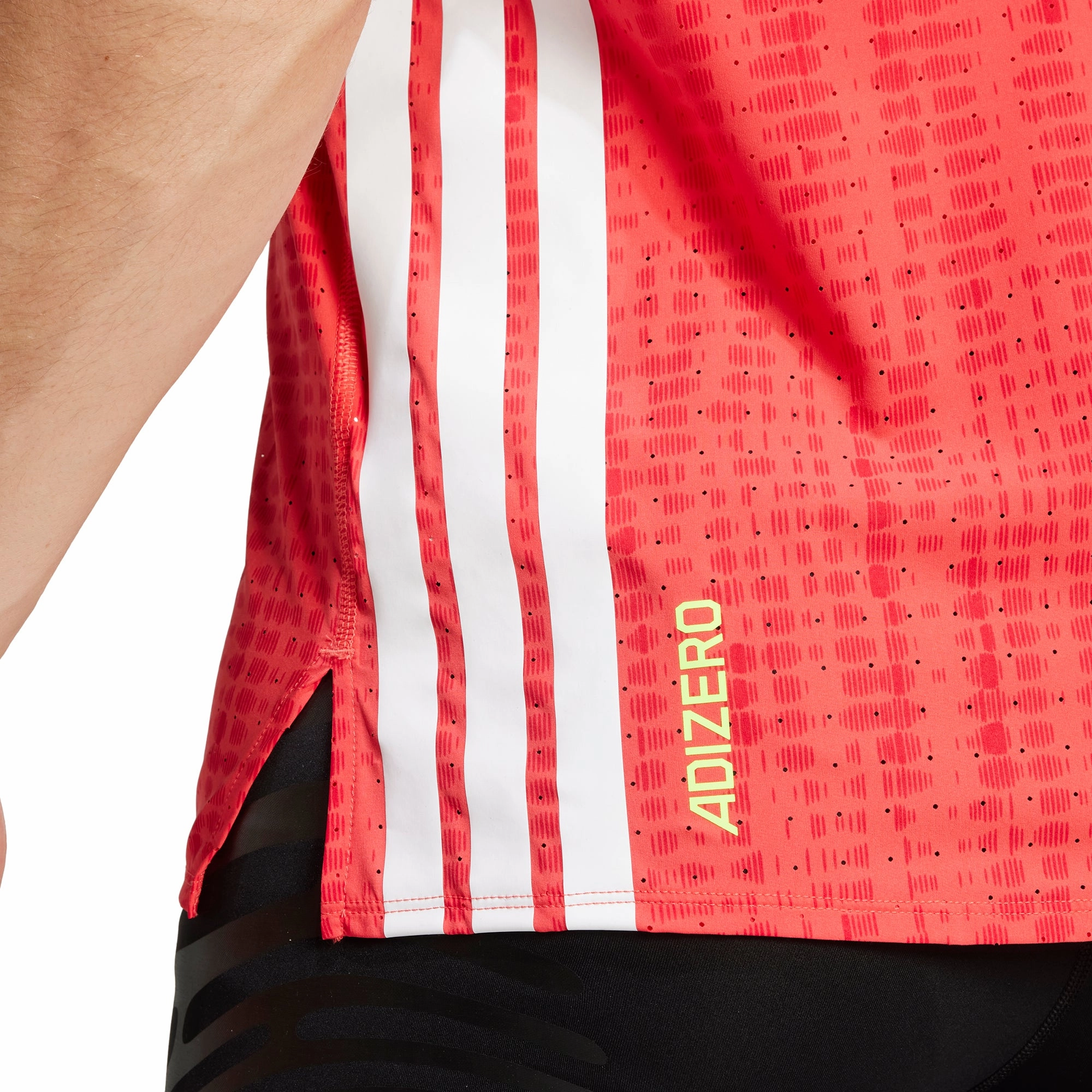 Trust adidas Adizero Mens Running Vest - Red
