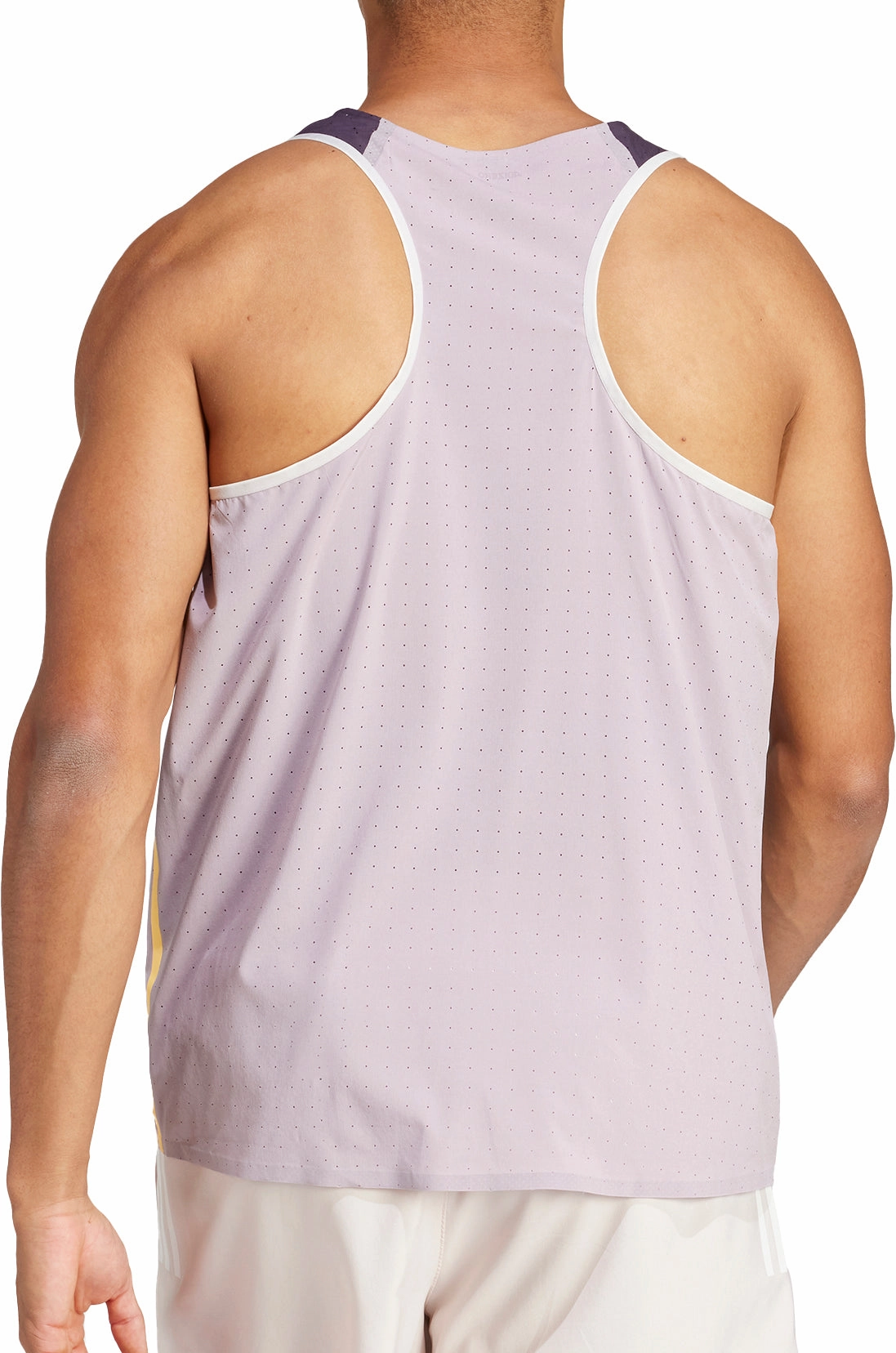 adidas Adizero Promo Mens Running Vest - Purple least