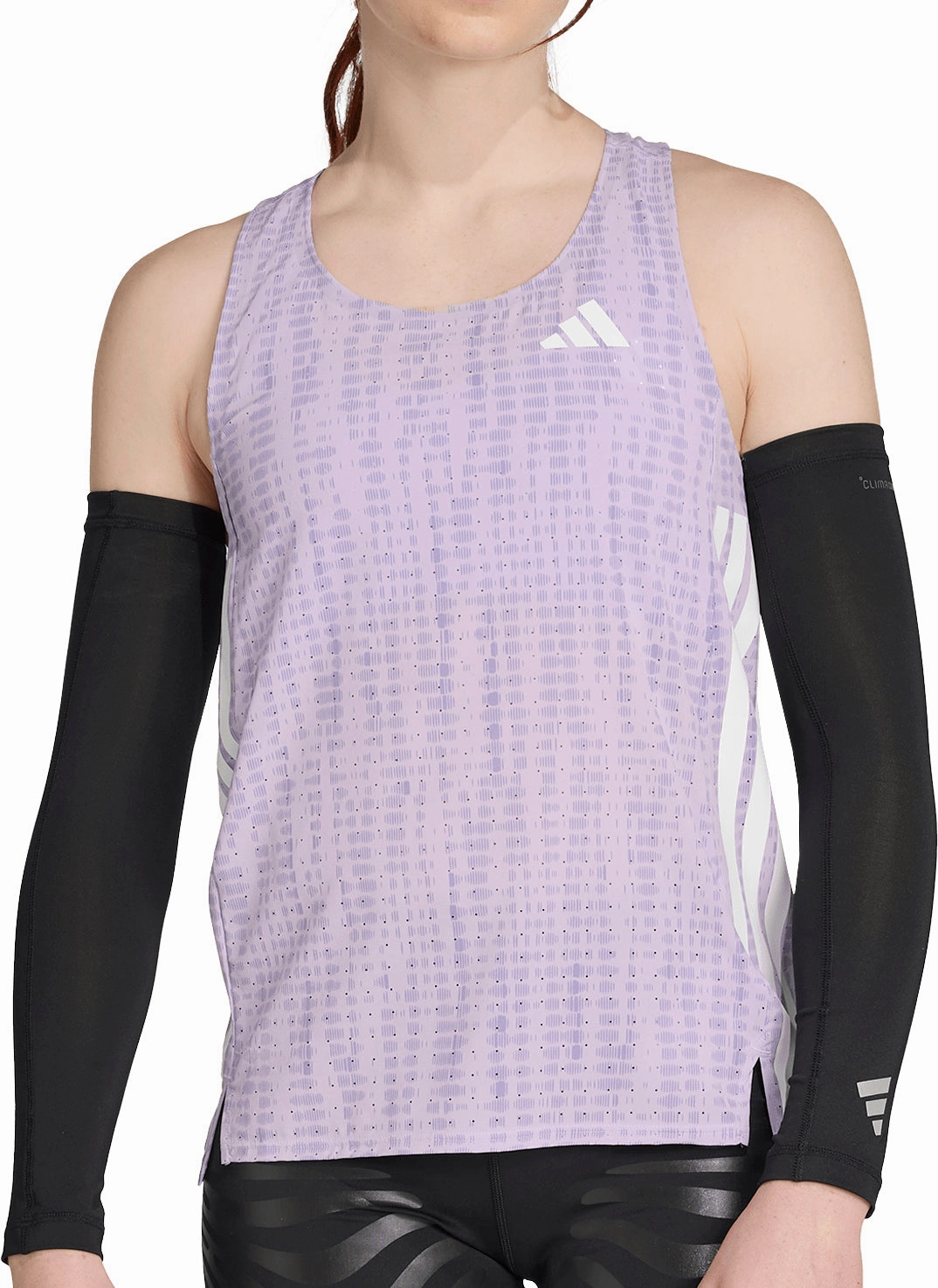 adidas Adizero Womens Running Vest Tank Top - Purple Ergonomic Stitching Stylish Gear