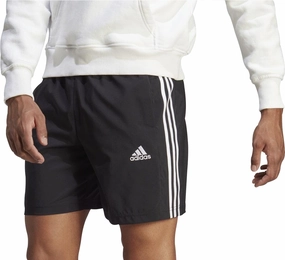 Fresh Glow adidas AeroReady Essentials Chelsea 3 Stipes Mens Training Shorts - Black