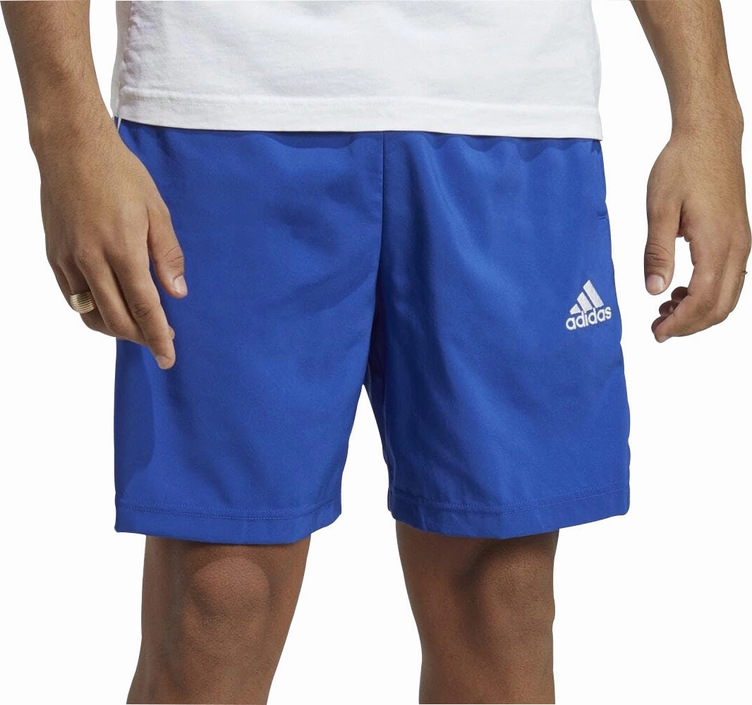 Sky Cool FrictionResistantFabric adidas AeroReady Essentials Chelsea 3 Stripes Mens Training Shorts - Blue