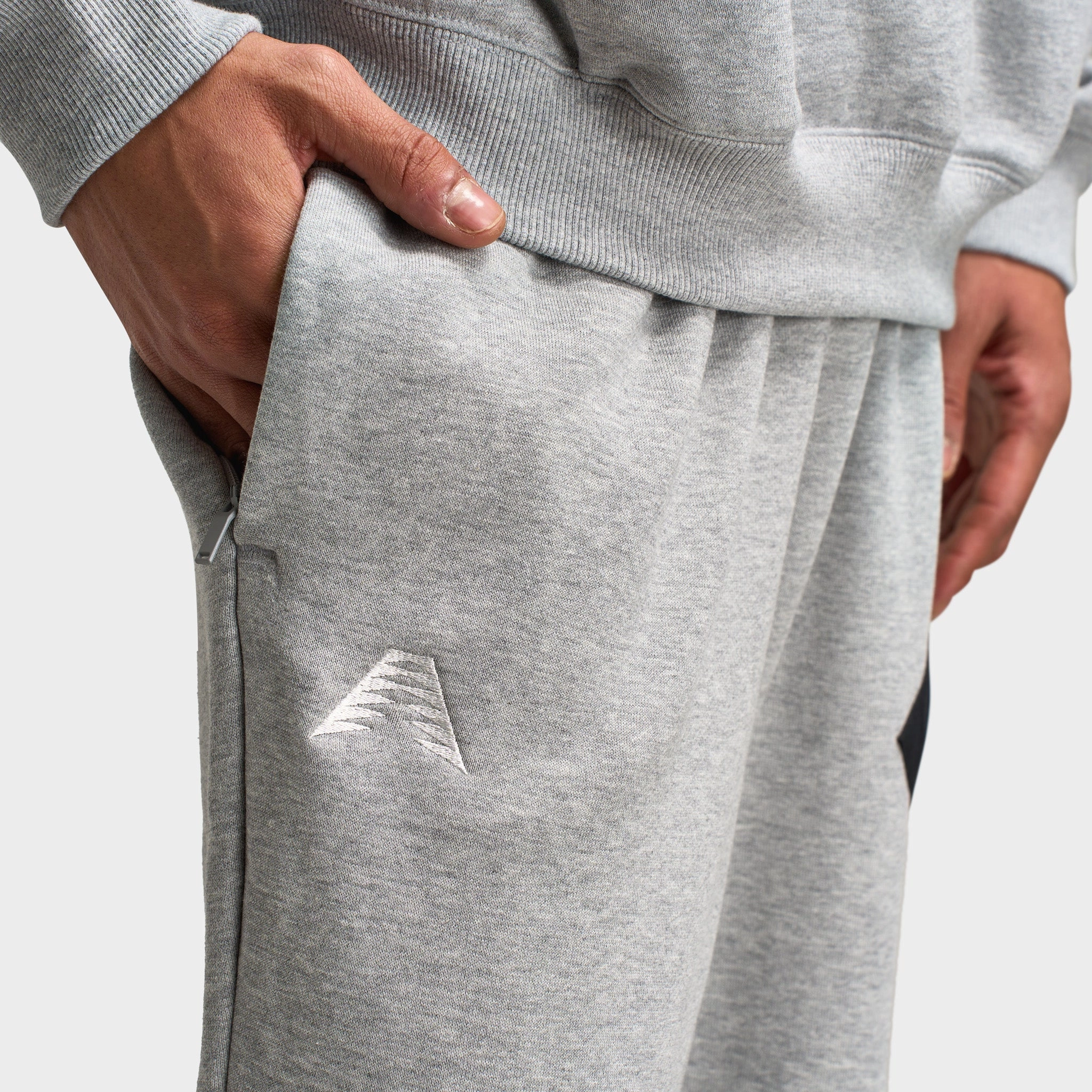 viscose Branded products adidas Anthony Edwards GFX Fleece Pant / Medium Heather Grey