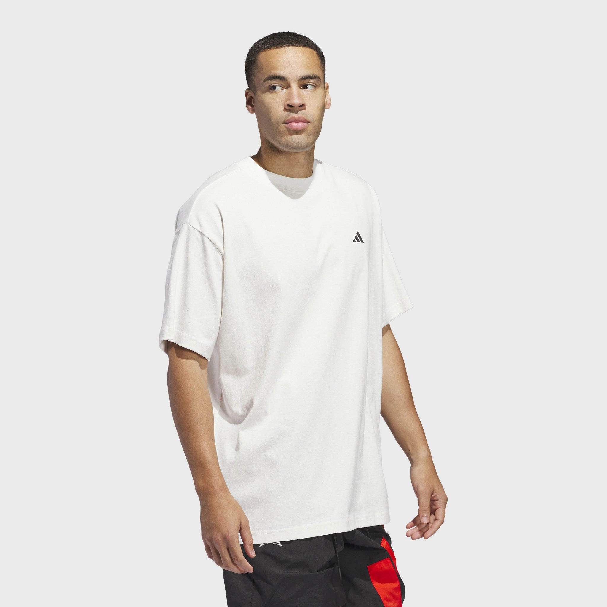 adidas Anthony Edwards Takeover GFX T-shirt / Cloud White Indoor Use