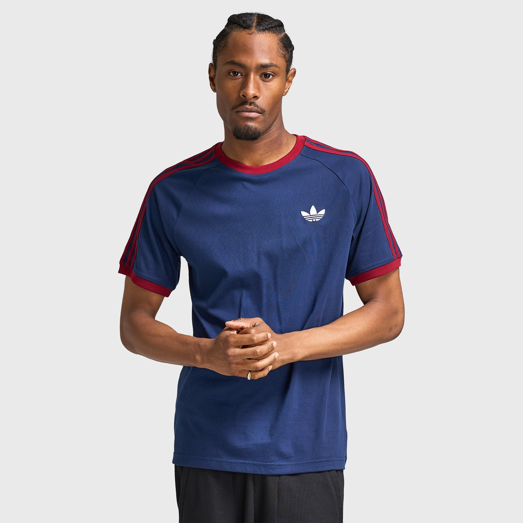 Moisture Lock Layer outdated technology adidas Cali T-Shirt / Collegiate Navy