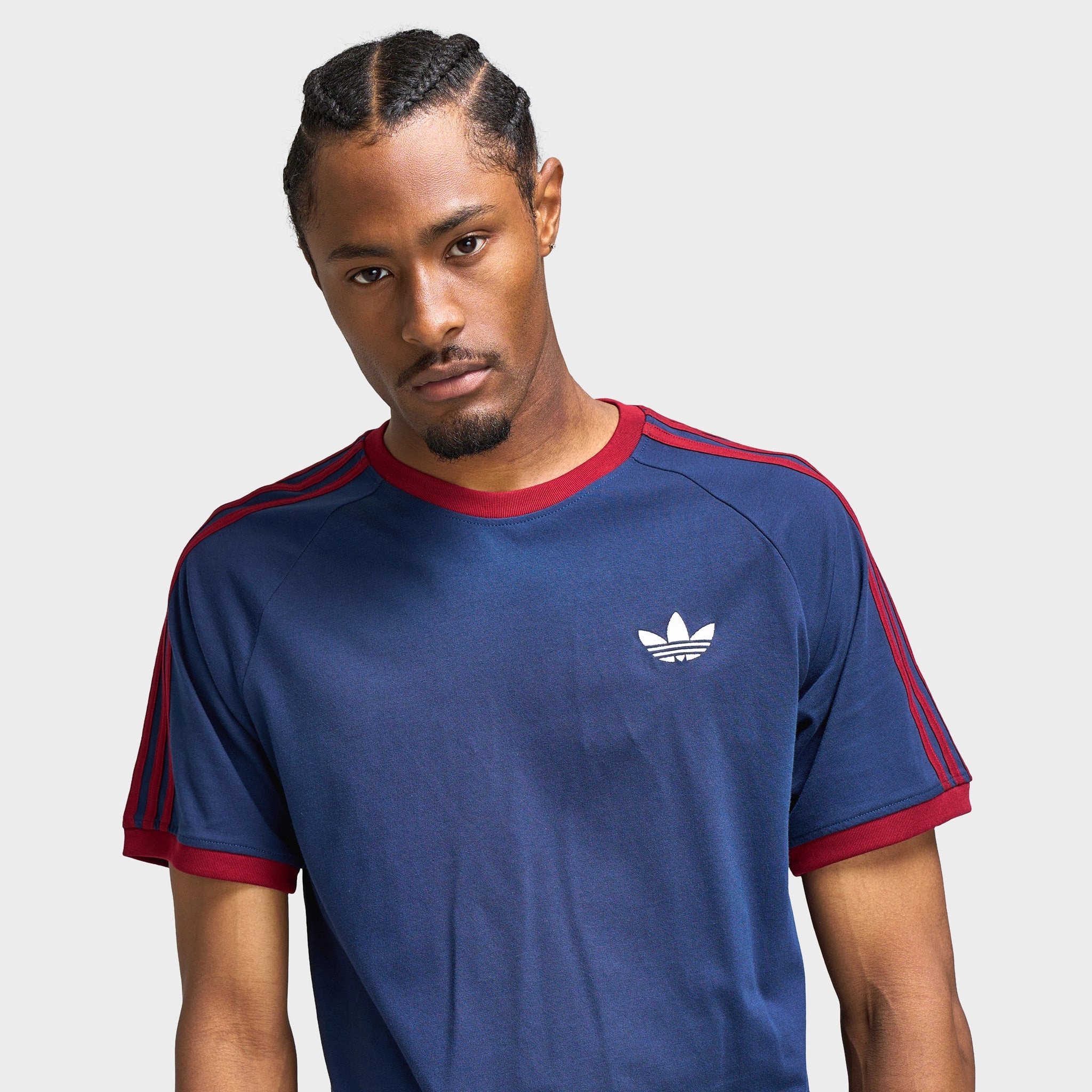 adidas Cali T-Shirt / Collegiate Navy Soft Touch