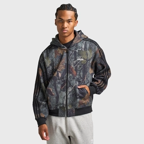 adidas Camo Full Zip Hoodie / Black Silicone Grip Trim