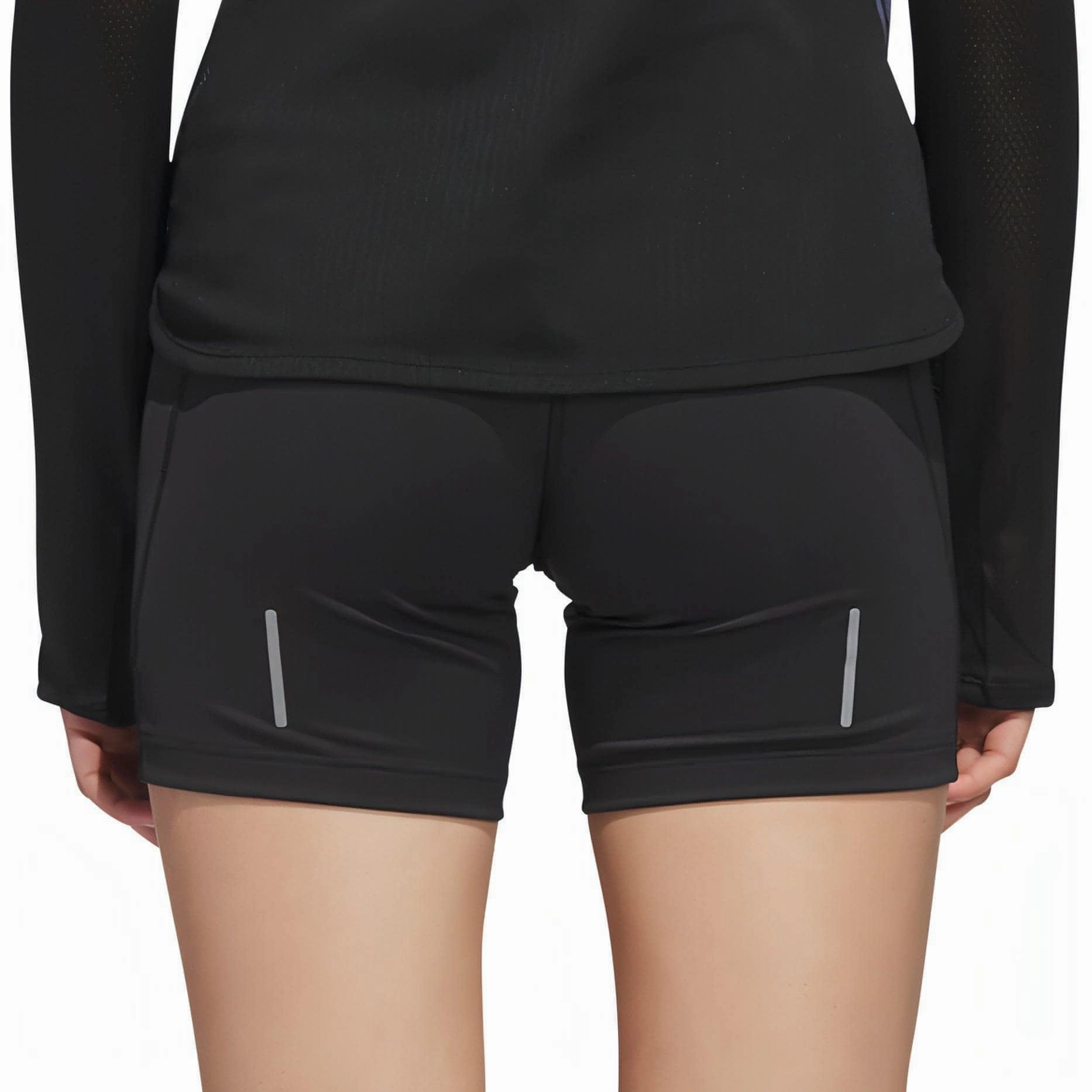 Printed Pattern sweater adidas DailyRun 5 Inch Womens Short Running Tights - Black