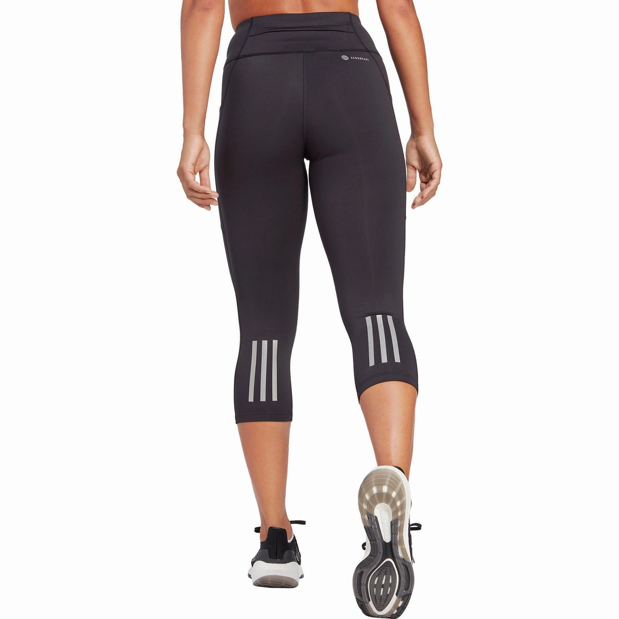 Fall-fashion-quality-characteristic adidas DailyRun Womens 3/4 Capri Running Tights - Black
