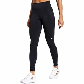 adidas DailyRun Womens Long Running Tights - Black Ankle-length-cut