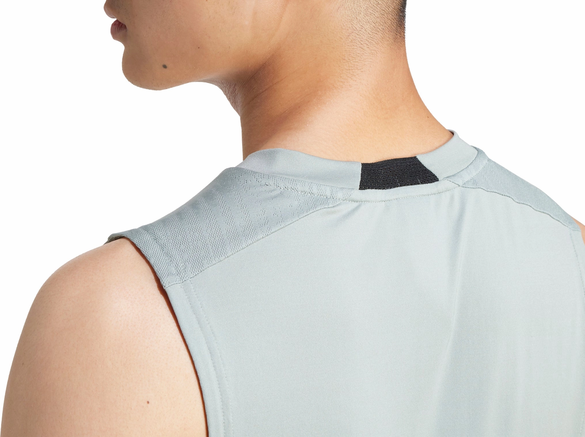 Adjustable drawstring Reinforced Knees adidas Designed For Training Intensity Mens Training Vest - Green